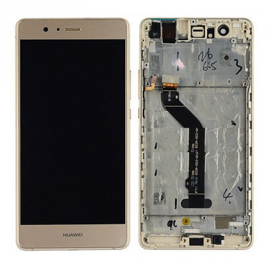 TOUCH+DISPLAY+FRAME HUAWEI P9 DOURADO